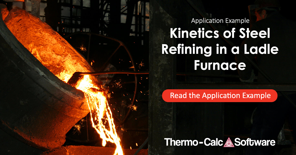 of Steel Refining in a Ladle Furnace